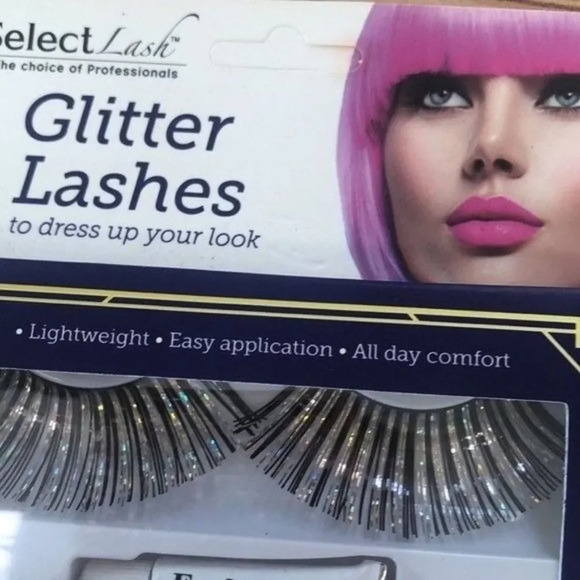Select Lash Glitter Lashes False Eyelashes with Eyelash Glue Set - Picture 4 of 9